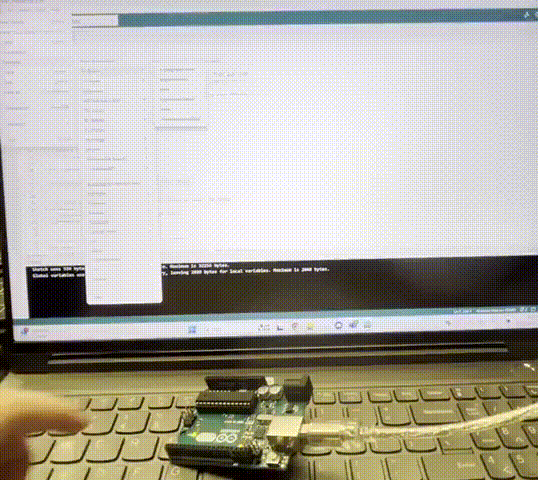 Switch to the flashing sketch and test the orange light's blinking.<div class='container'><iframe class='responsive-iframe' src='https://www.youtube.com/embed/tgbNymZ7vqY'></iframe></div>